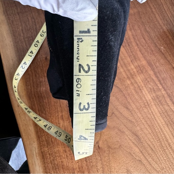 Dolce Vita Black Suede Wedge Ankle Booties. Size Women’s 7.5 - Picture 7 of 12